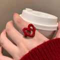 Sweet Heart Enamel Ring