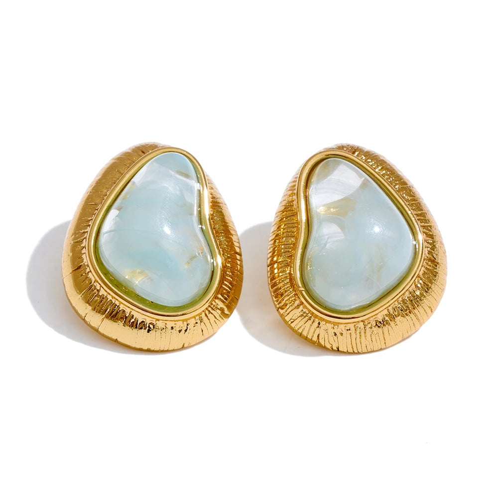 Candy Heart Stud Earrings