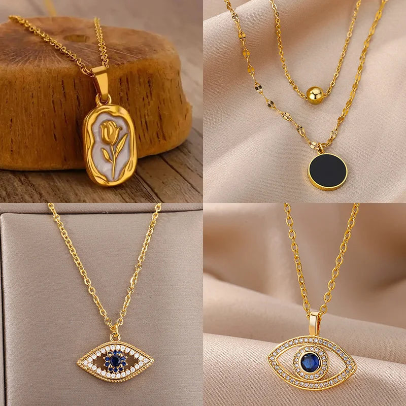 Dainty Charm Necklaces