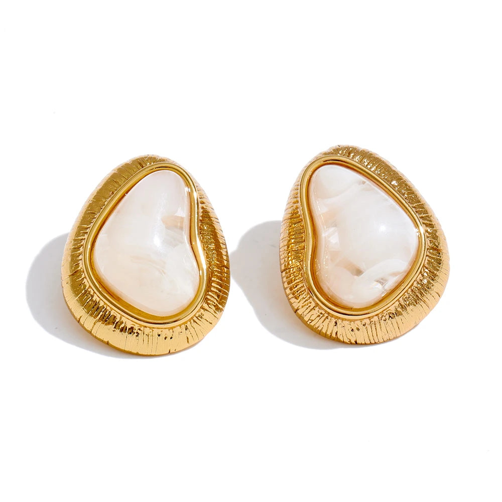 Candy Heart Stud Earrings