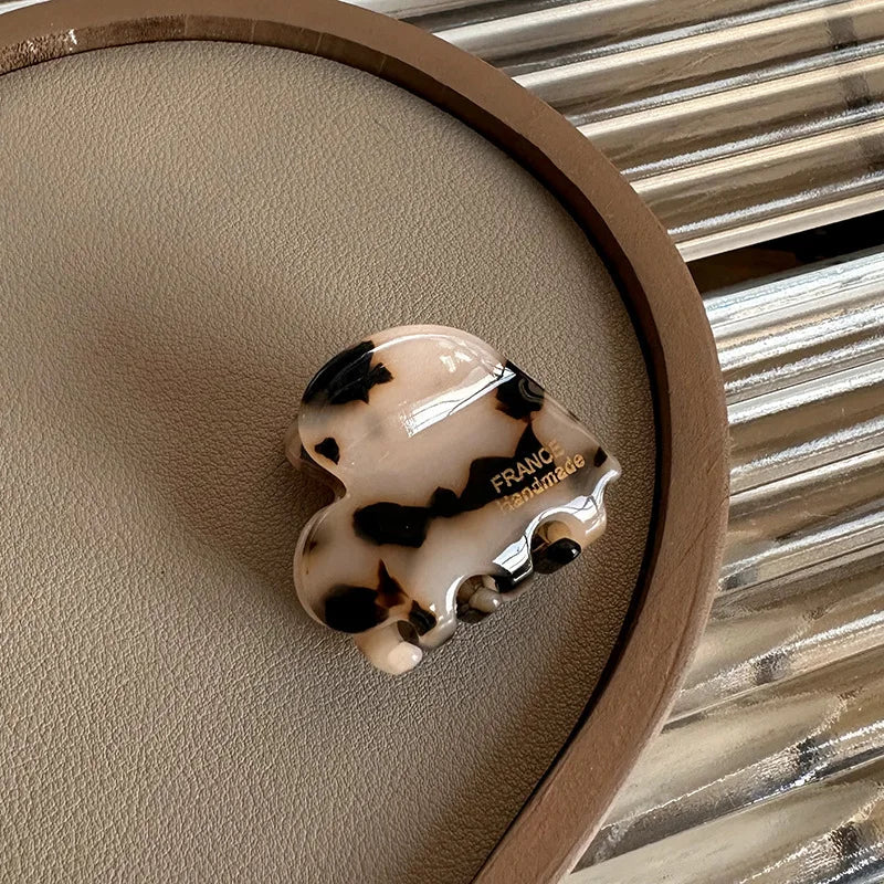 Mini Heart Claw Clips