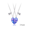 Best Friends Heart Necklace Sets