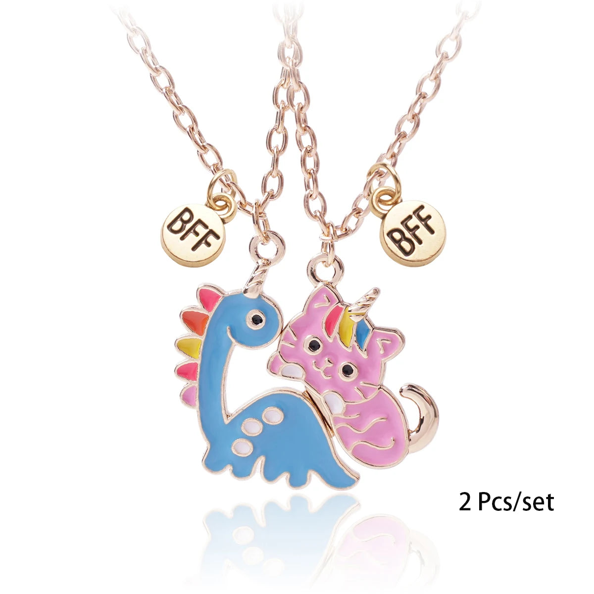 Best Friends Heart Necklace Sets
