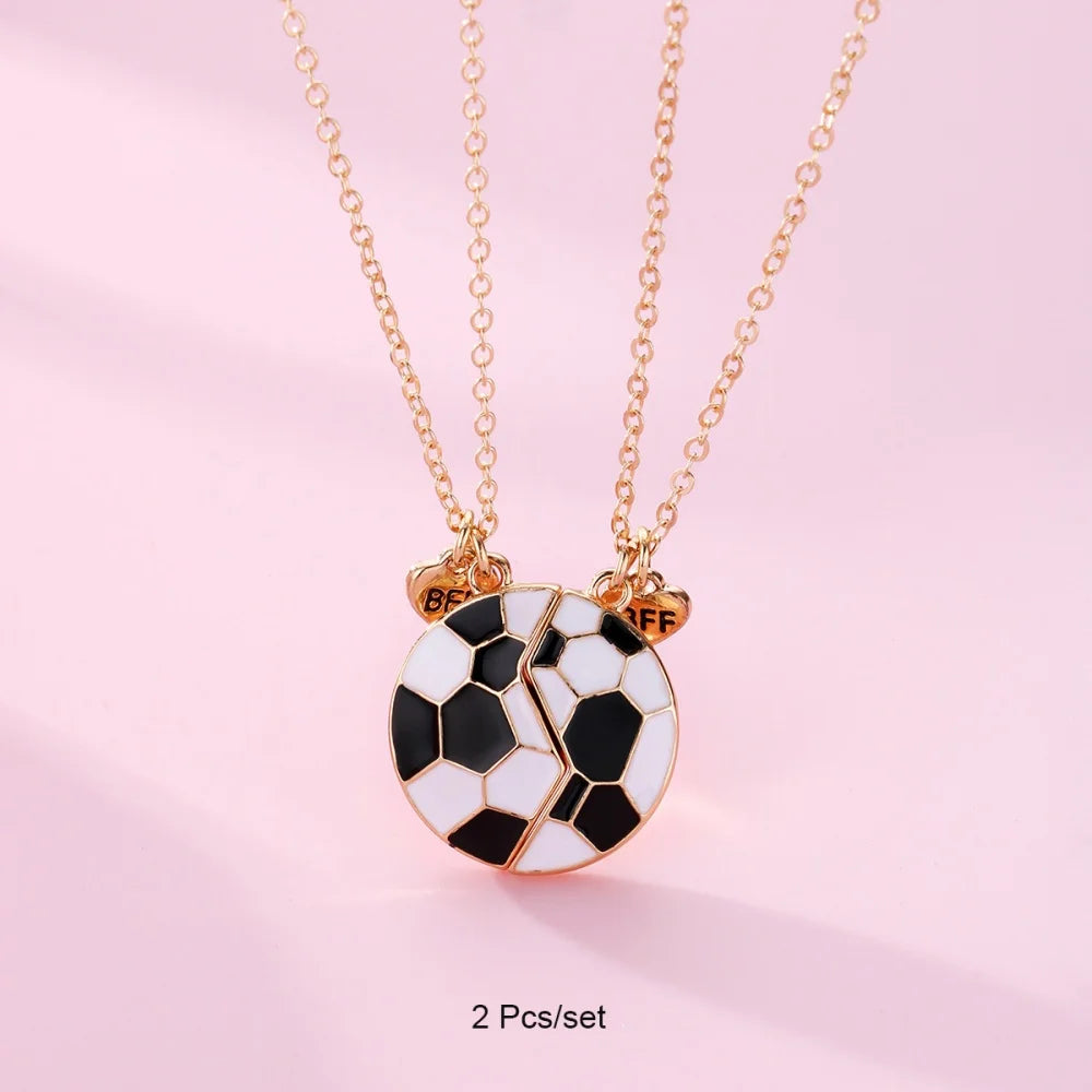 Best Friends Heart Necklace Sets