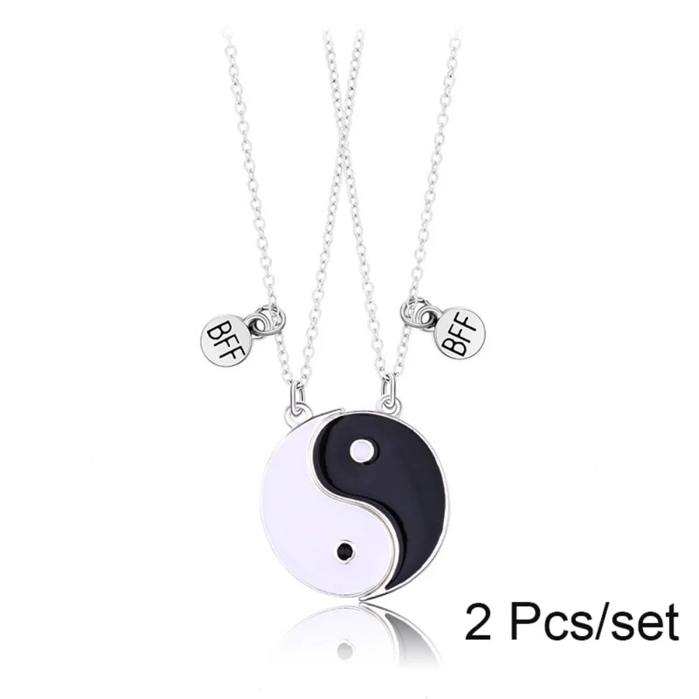 Best Friends Heart Necklace Sets