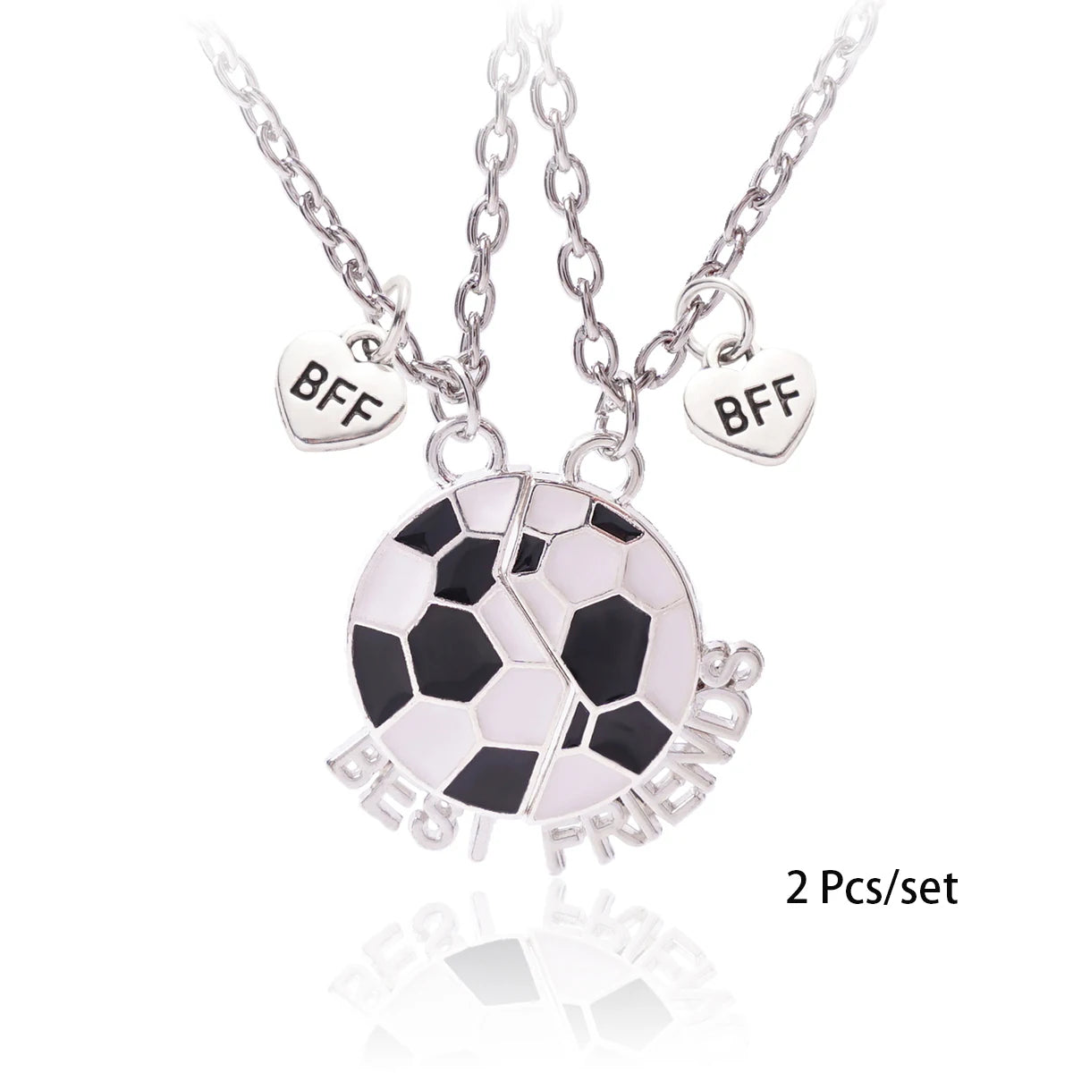 Best Friends Heart Necklace Sets